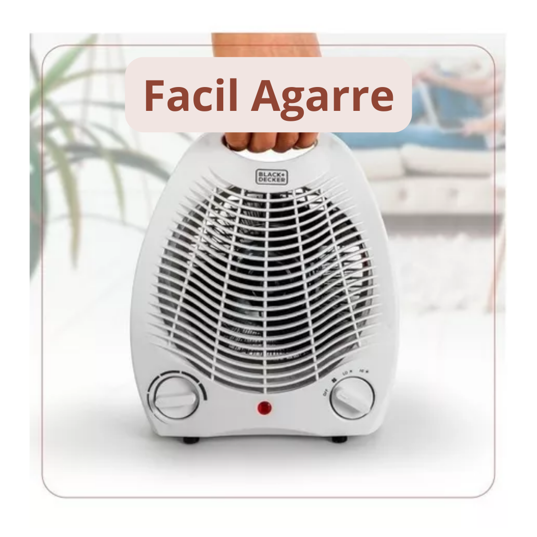 Calefactor Ventilador Portatil Electrico