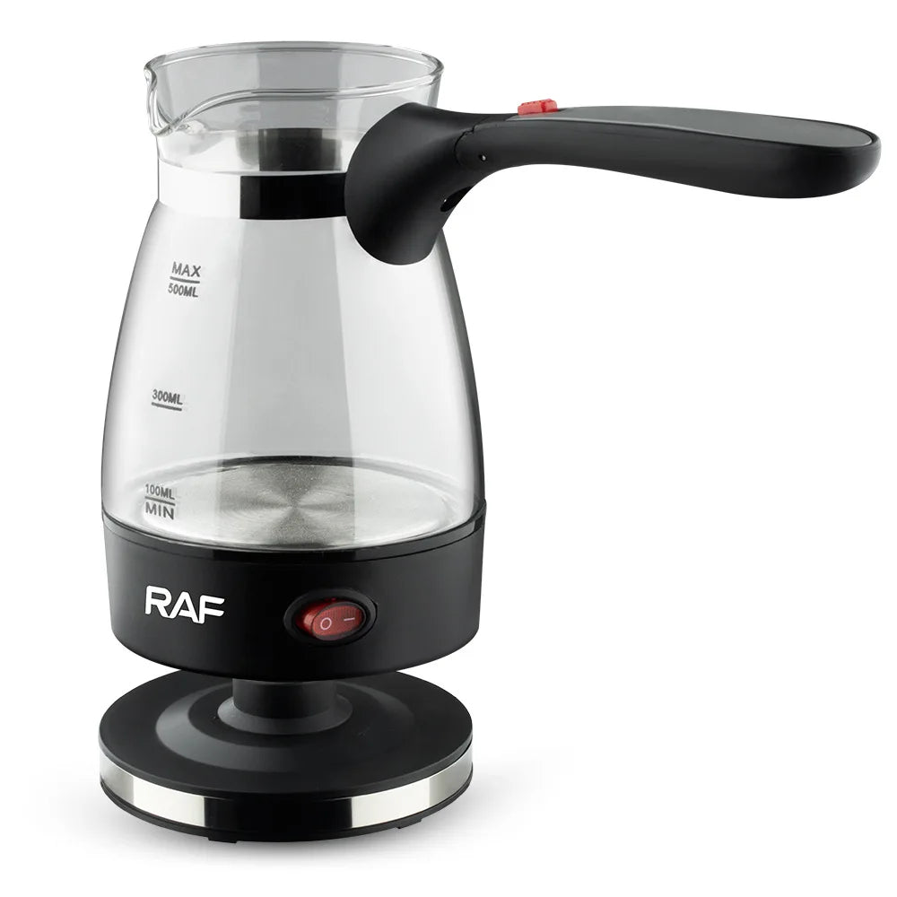 Cafetera Eléctrica Turca de Vidrio 500ml